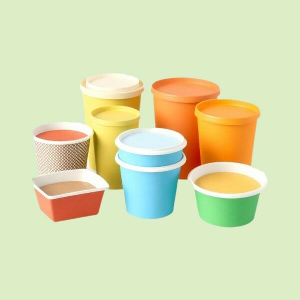 Бумажные контейнера для еды