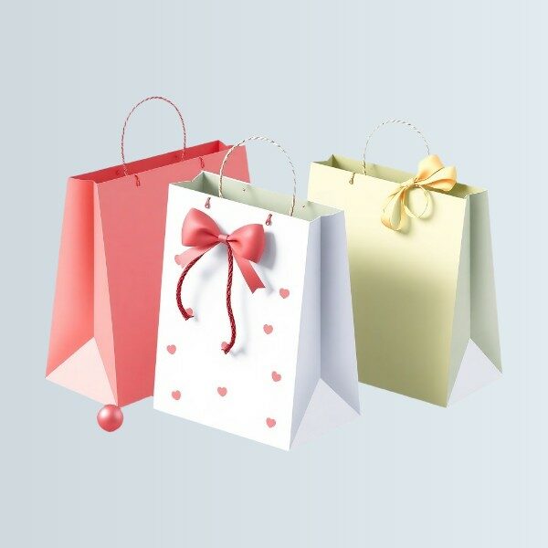 Пакет бумажный ламинированный