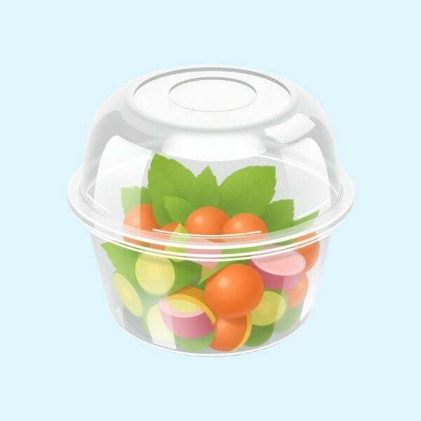 Контейнер круглый 120,250,350,500 мл