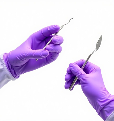 Перчатки нитриловые