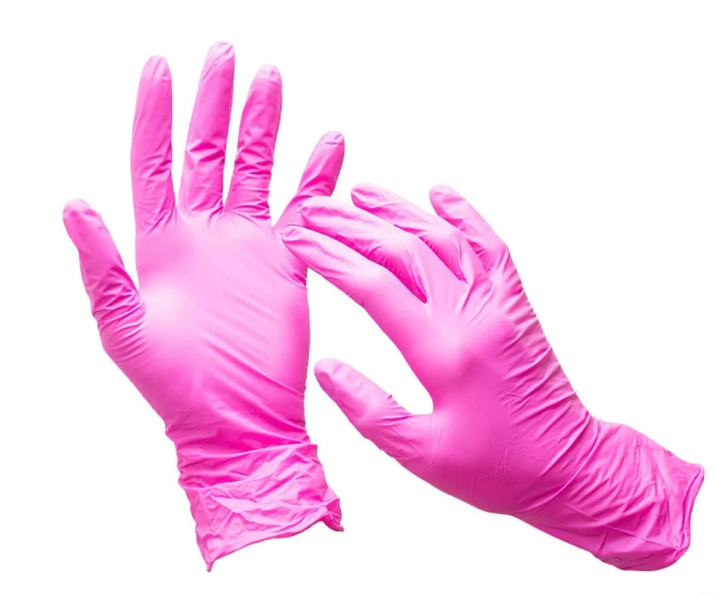 Перчатки виниловые